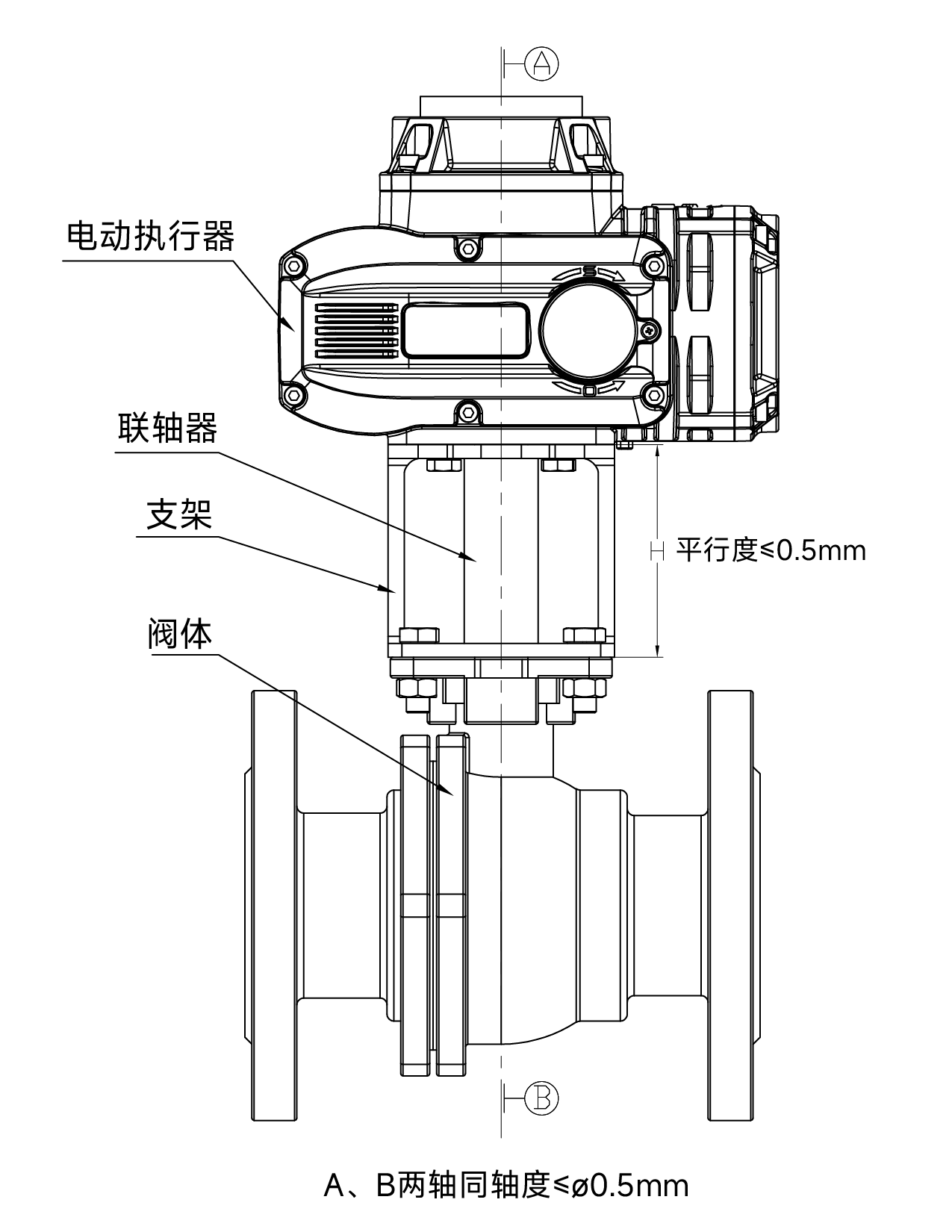10防爆配蝶阀示意图-01-01.png